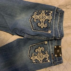Miss Me boot cut jeans size 30
